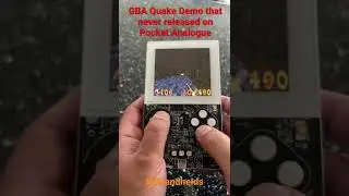 GBA Quake (USA) (Prototype) demo game that never released on Pocket Analogue