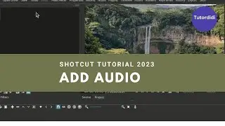 How To Add Audio In Shotcut Video Editor - Shotcut Tutorial 2023 #4