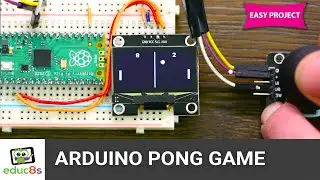 Arduino Pong Game with Raspberry Pi Pico and 1.3