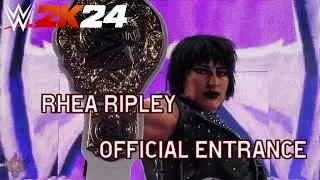 WWE 2K24: Rhea Ripley Full Official Entrance!