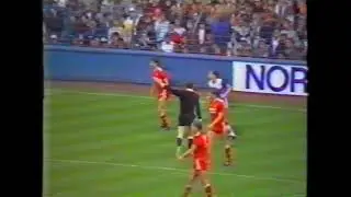 Everton v Liverpool 21/09/1985 2nd half with radio commentary