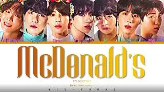 BTS (방탄소년단) 'McDonald's' (Color Coded Lyrics)