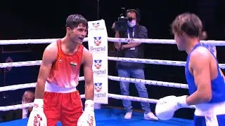 Quarterfinals (54kg) KUMAR Akash (IND) vs  FINOL RIVAS Yoel (VEN) | AIBA WCHs 2021