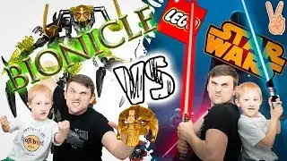 Umarak the Destroyer vs Cirrus Imve - Lego Bionicle vs Lego Star Wars - Star Wars & Bionicle