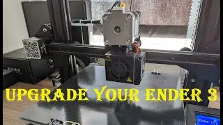 Upgrade Ender 3 - Direct Drive Extruder Easy Assemble.  Switch Bowden extrusion to direct extruder.
