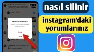 Instagram'da yorumlarınızı nasıl silebilirsiniz 2023 |  instagram yorumunu kaldır