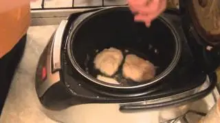 Семейный блог Гранкиных.Отбивные из куриной грудки в кляре с майонезом.Жарим в мультиварке.