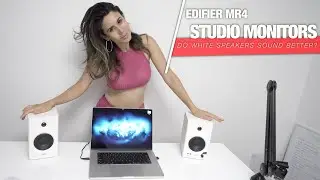 Edifier MR4 Studio Monitors - REVIEW and HISS Test vs MacBook Pro | BEST Budget Speakers 2023?