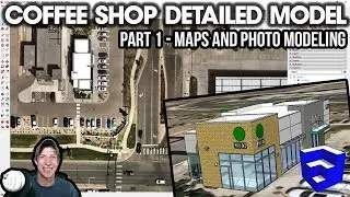 Modeling a Building from a Map and Photos Part 1 - Maps and Photo Textures!