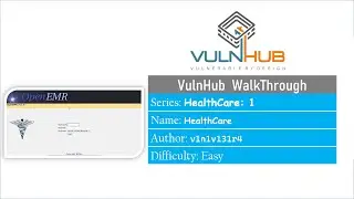 Healthcare: 1 || VulnHub Walkthrough