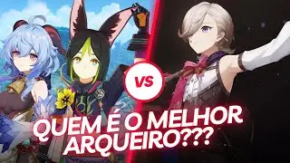 GANYU VS TIGHNARI VS LYNEY SHOWCASE - COMPARATIVO - GENSHIN IMPACT