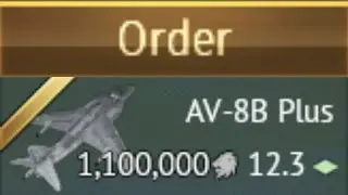 Stock Grind AV-8B Plus in 5 Hours 51 Battles