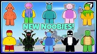 HOW TO FIND ALL 22 NEW NOOBIES in Find The Noobies Morphs | ROBLOX