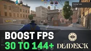 BEST PC Settings for DEADLOCK! (Maximize FPS & Visibility)