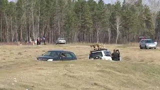 застряла машина