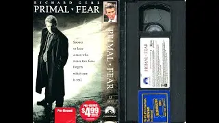 Opening to Primal Fear (US VHS; 1996)