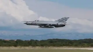 EPIC! DUAL MiG-21 TAKEOFF & LOW PASS!