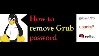 How to reset grub password in Linux| forgot root password how to reset | LinuxDailystudy| Linux