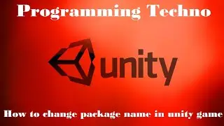 How to change package name in unity game