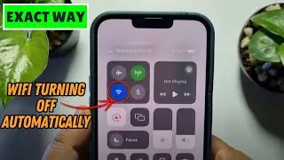 How to Fix WiFi Turning Off Automatically on iPhone