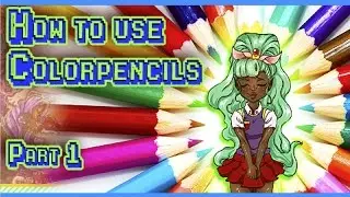 How to use color pencils part one #howtodraw #drawing