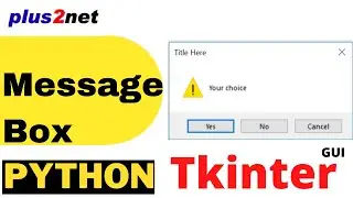 Tkinter Message box to show info & to take confirmation choice as input by showing options to user