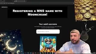 Registering a MNS name with Moonchain!