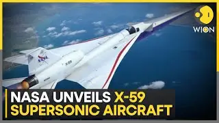 NASA unveils X-59 plane to test supersonic flight over US cities | Latest English News | WION