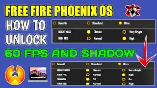 PHOENIX OS FREE FIRE HOW GET 60 FPS | FREE FIRE PHOENIX OS HOW ENABLE SHADOW | RXT HINDI GAMING |