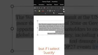 Solve Extra Spacing in PowerPoint #shorts #ppt