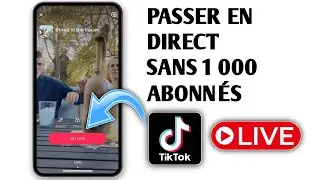 Comment faire un live sur TikTok sans 1000 abonnés || Faire un live sur TikTok