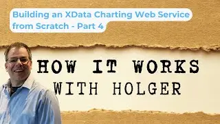 Building an XData Charting Web Service from Scratch - Part 4