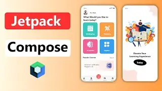 Jetpack Compose Tutorial: Build Modern UIs - Dashboard& Intro - android studio Koala