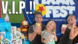 Who's Getting More VIP Treatment: Mom & Son at Disney's PIXAR FEST or Dad & Daughters at Home??