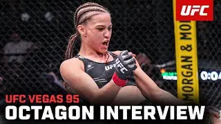 Stephanie Luciano Octagon Interview | UFC Vegas 95