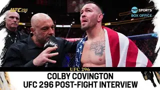 Colby Covington says the long layoff & ring rust played a part in his performance tonight 👀 #UFC296