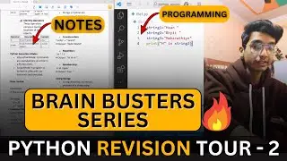 Python Revision Tour 2: Class 12 Computer Science CBSE 2024-25 | Nitin Paliwal 