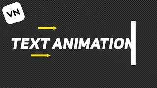 Try this Reval Text Animation in VN Video Editor