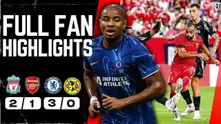 Arsenal Lose to Slot! Liverpool 2-1 Arsenal Highlights! Chelsea on FIRE! Chelsea 3-0 Club América