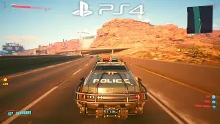 CYBERPUNK 2077 PATCH 1.06 PS4 Slim Gameplay & Graphics | Night City Wire | CYBERPUNK 2077 PS4 1.06