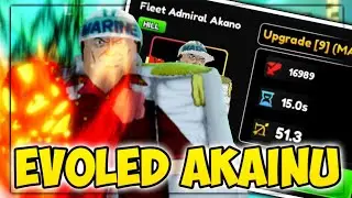 MAXED Evolved Akainu is SO OP in Anime Adventures