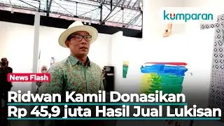 Lukisan NFT Ridwan Kamil Laku 45,9 Juta, Hasilnya Didonasikan