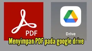 Cara menyimpan pdf pada google drive