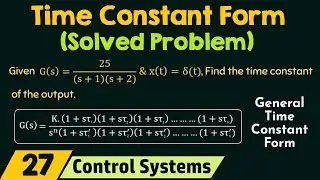 Time Constant Form (Solved Problem)