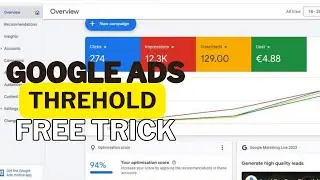 $500 Google Ads Threshold Trick | Google Ads Threshold Method 2024