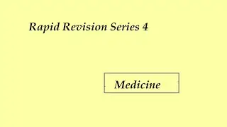 Medicine Rapid Revision Series 4