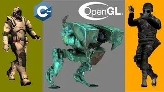 Practical Skeletal Animation // OpenGL Tutorial #40