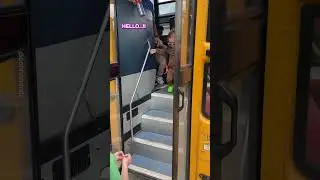 Cheering On Sister's First Bus Ride 💕