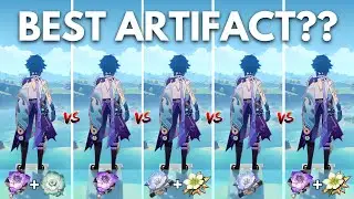 Best ARTIFACT for XIAO?? Vermillion vs Desert !! [Genshin Impact]