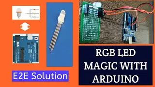 DIY, ARDUINO, RGB LED Magic.This video is to show the magic of colors  with RGB LED and Arduino.